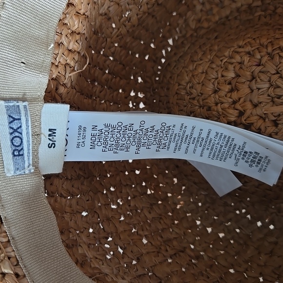 Roxy Natural Woven Hat - Picture 3 of 4
